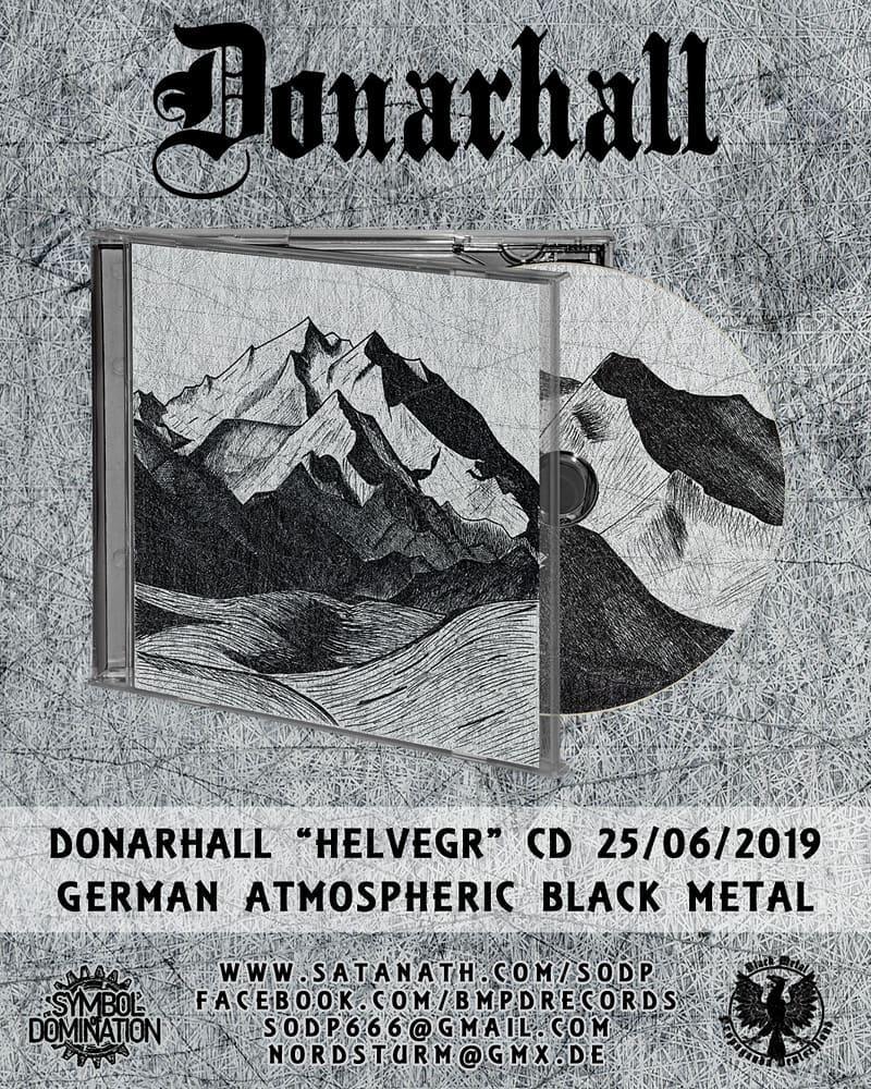 DONARHALL - Helvegr CD