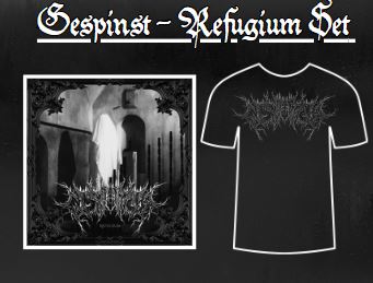 GESPINST - Refugium CD + Shirt (L) lim.25 Set